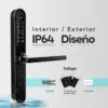 Cerradura Biométrica Bluetooth para Puertas de Aluminio – Seguridad Inteligente y Control Total - Imagen 2